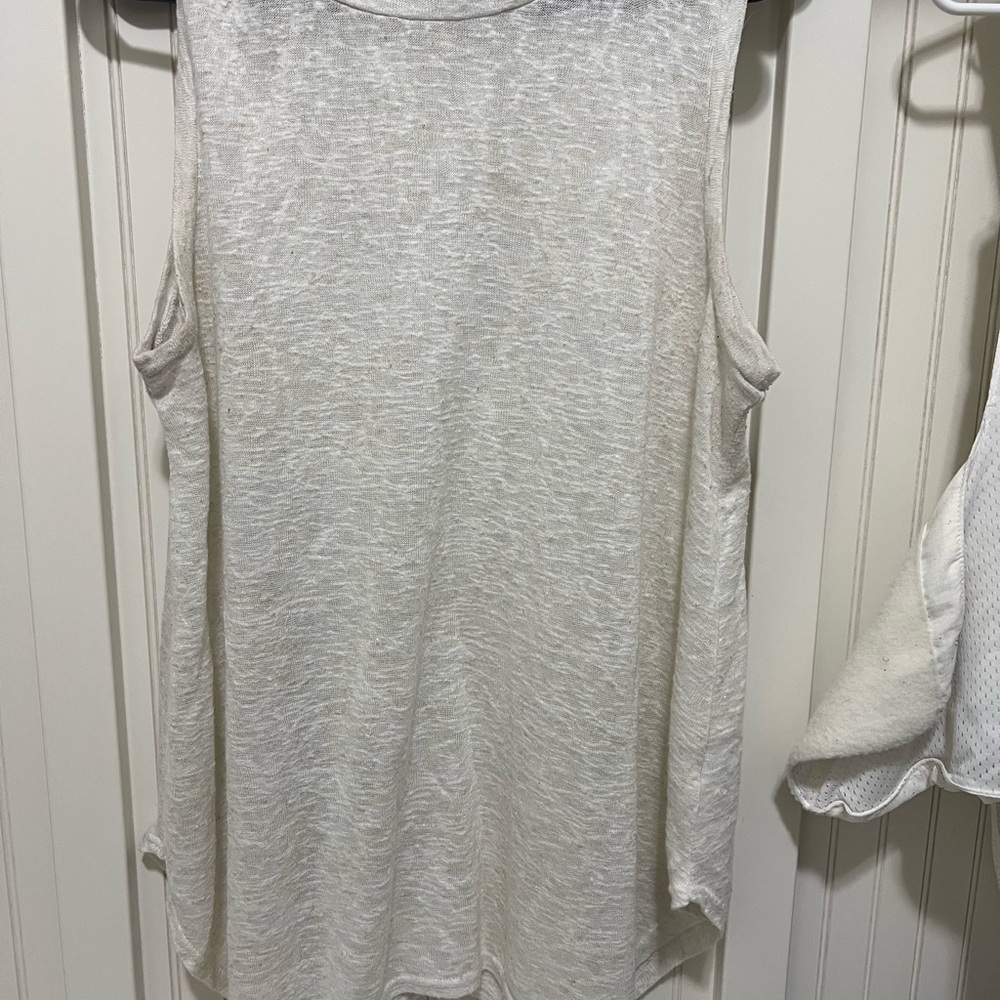 Apt. 9 Cream Knit Top